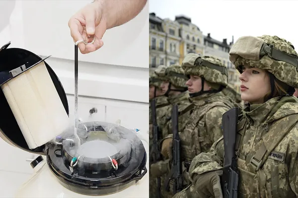 Figli della patria: così l’Ucraina salva il DNA dei suoi Soldati per ricostruire il futuro