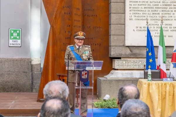 General Ristuccia at the Logistic Command for Future Challenges