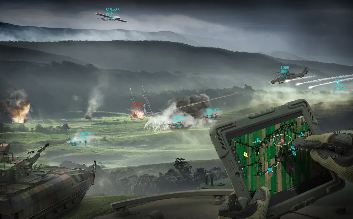 Rheinmetall-Battlesuite: The Digital Platform for Future Military Operations - brigatafolgore.net