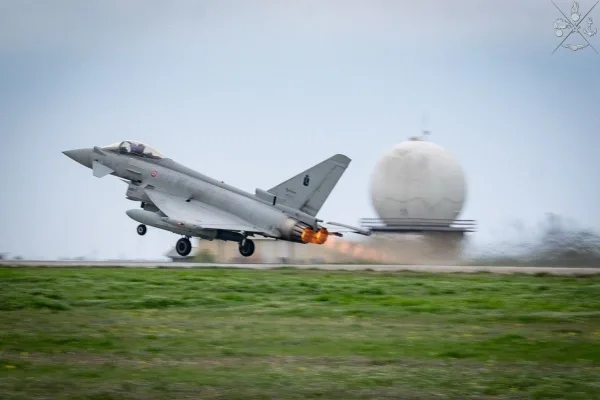 Scramble in the Black Sea: Italian Eurofighters Protect NATO Airspace