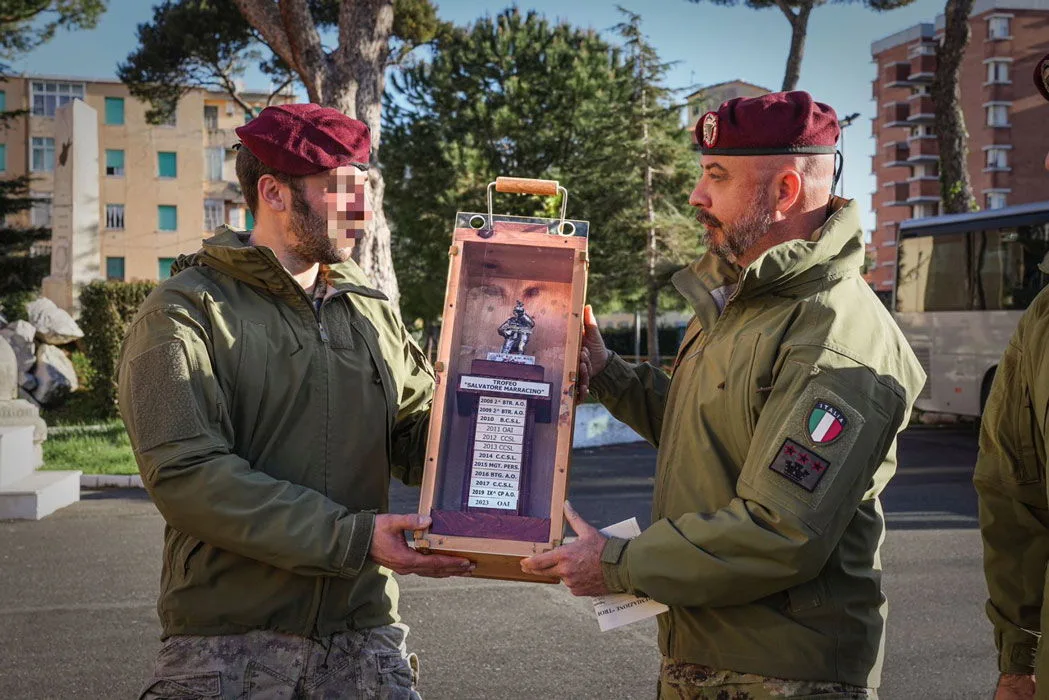 The 185th RRAO Honors the Memory of Sergeant Salvatore Marracino Fallen in Iraq in 2005 - brigatafolgore.net