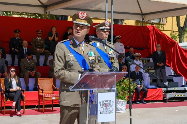 Brigata Sassari: General Paratrooper Stefano Messina hands over command to Andrea Fraticelli