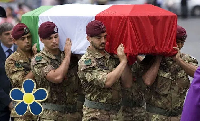 Italy Honors the Fallen with a Symbol of Remembrance - brigatafolgore.net