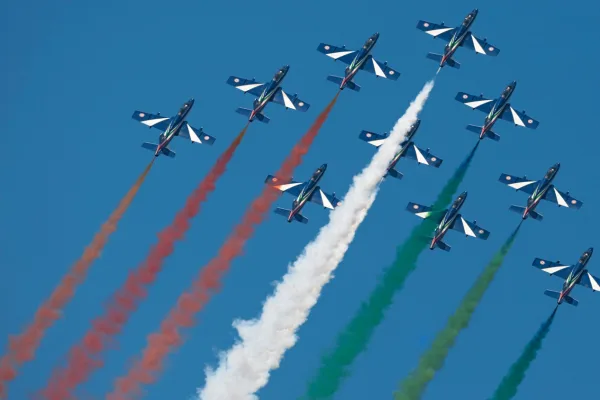Frecce Tricolore: In-flight Incident in Pantelleria