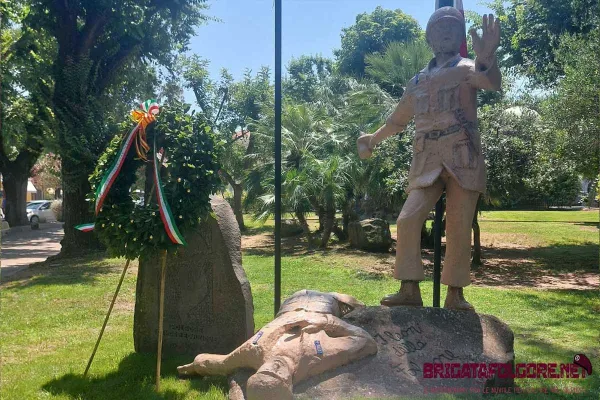 Alghero honors the Lions of the Folgore: monument to the fallen of El Alamein inaugurated