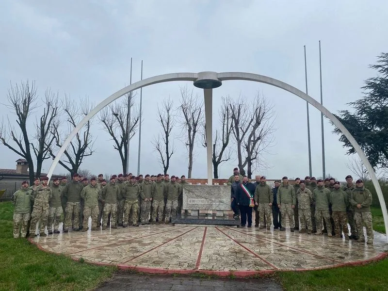 The 185th RRAO "Folgore" Visits the Historical Sites of Operation Herring - brigatafolgore.net