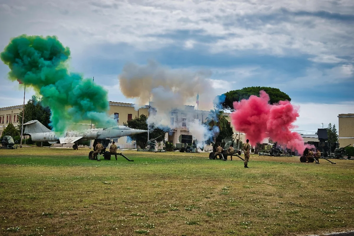 Artillery Day: A Change of Command and the Technological Evolution of the Arm - brigatafolgore.net