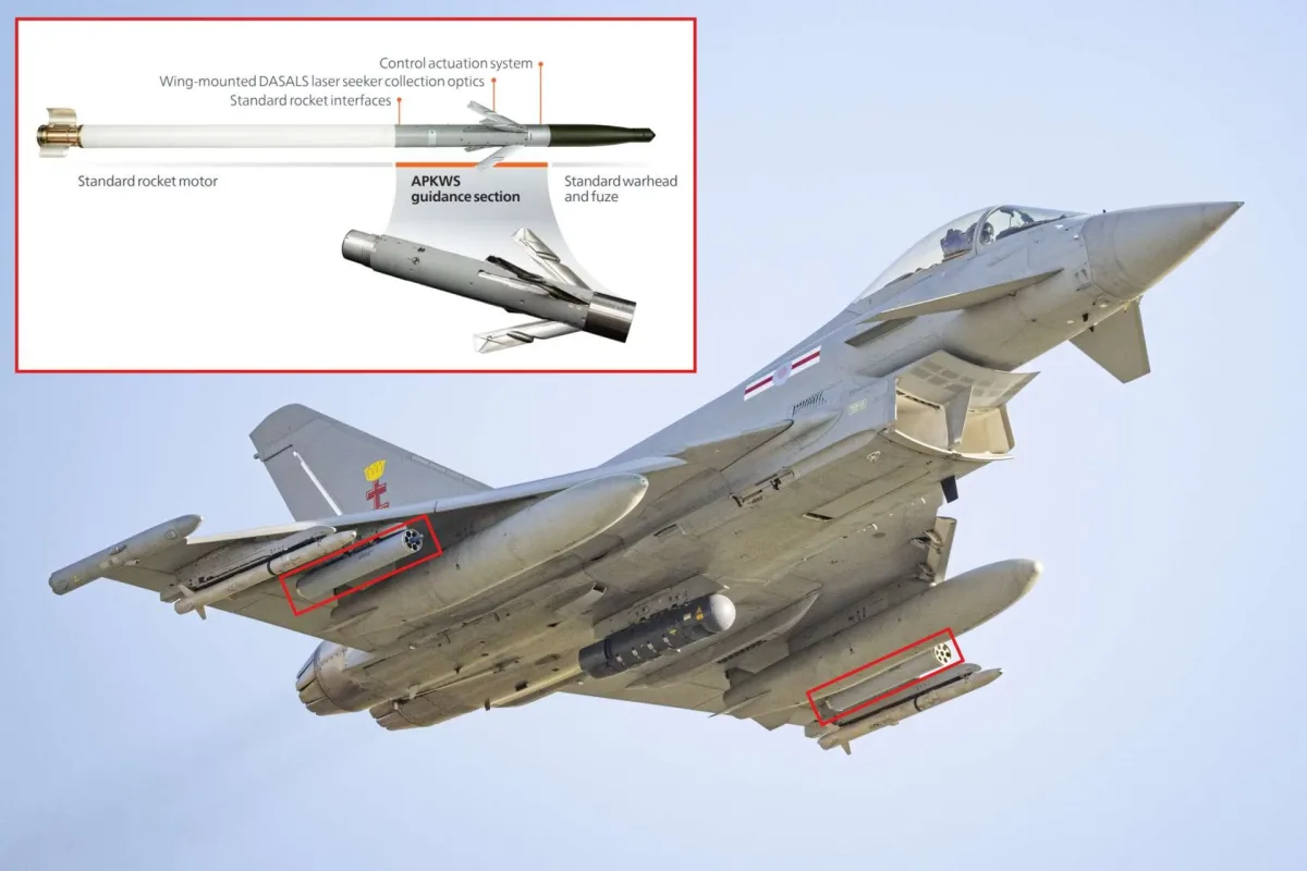 Eurofighter Typhoon: Successful Test for the Low-Cost Anti-Drone Missile - brigatafolgore.net