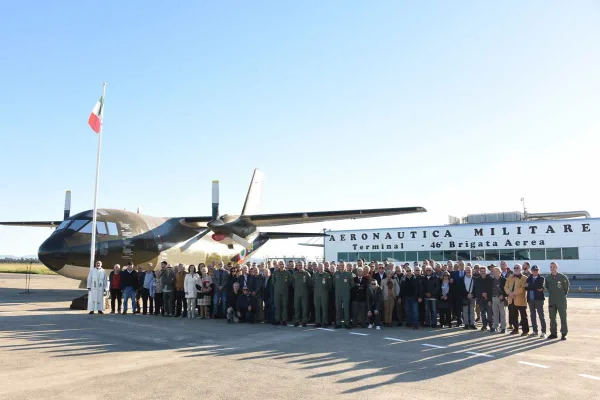 46ª Brigata Aerea: il G-222 torna a “volare” nella memoria. Inaugurato a Pisa il memoriale permanente