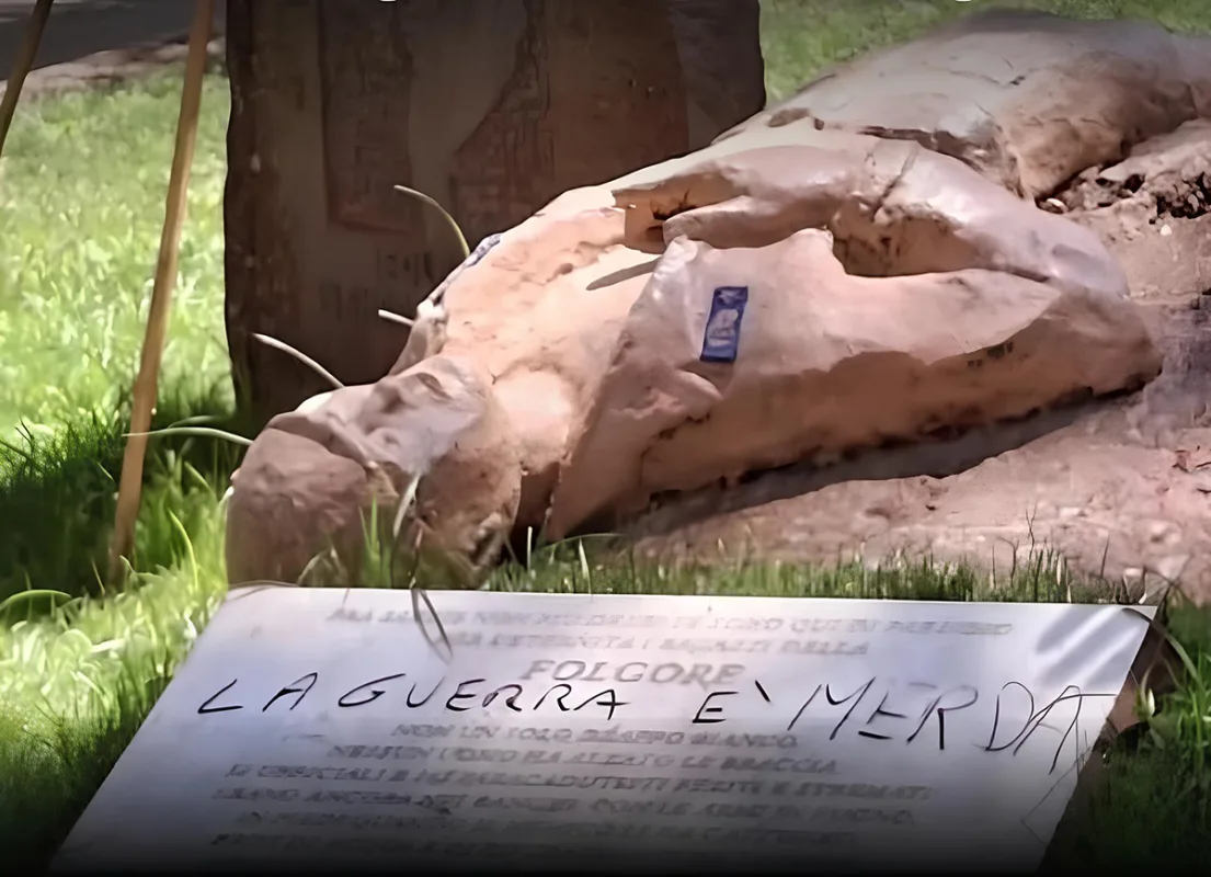 Alghero, vandalized the monument dedicated to the Paratroopers of El Alamein - brigatafolgore.net