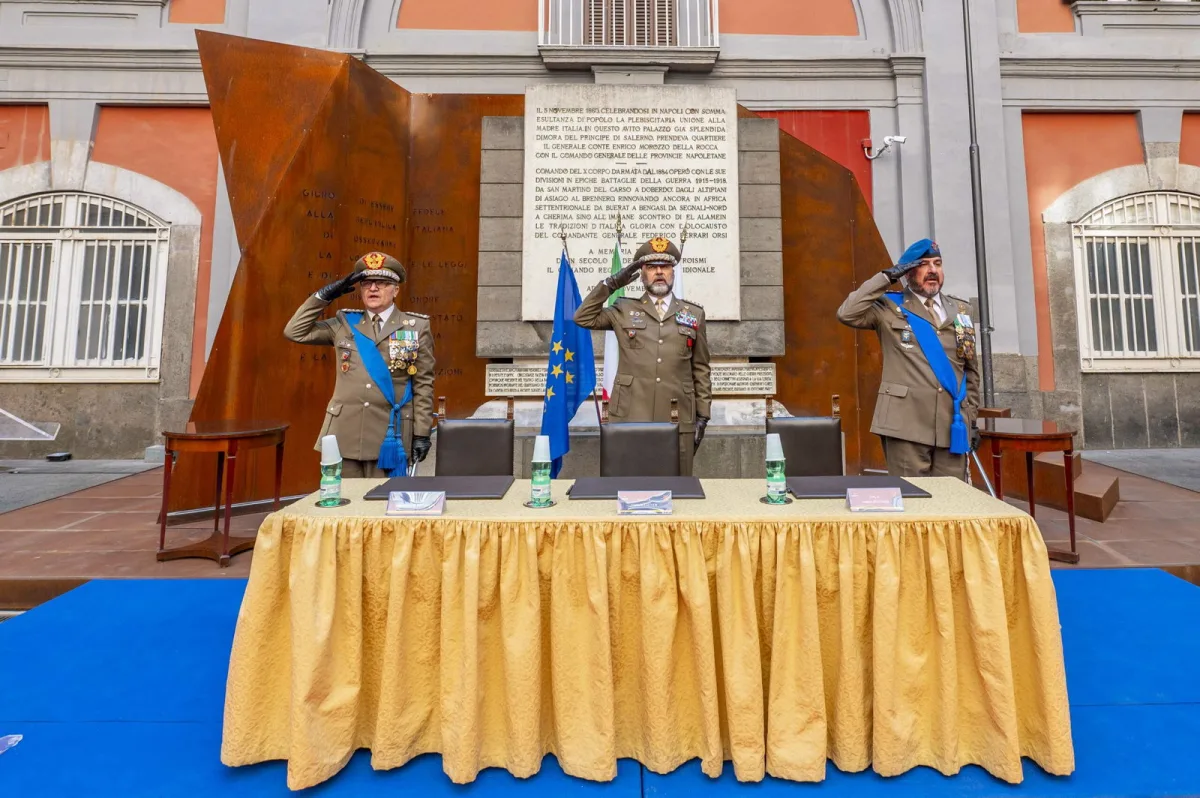 COMFOP SUD, General Ristuccia passes the baton to General Di Stasio - brigatafolgore.net