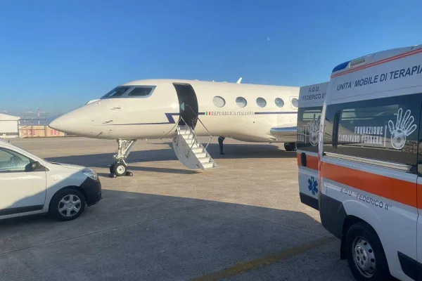 Emergency Medical Transport: The Air Force Saves the Life of a 35-Year-Old Man