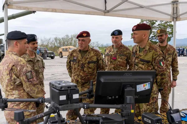 Il Comandante Carmine Masiello in visita al Centro Polifunzionale di Sperimentazione dell’Esercito
