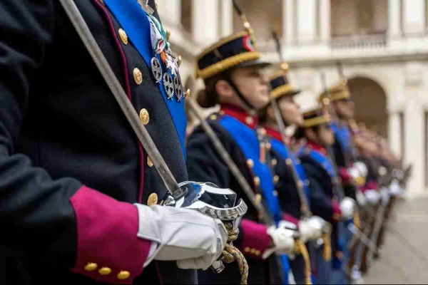 Modena, March 6: The Oath of the Cadet Officers of the Military Academy