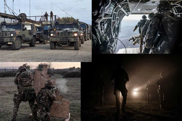 La Folgore flexes its muscles: the 183rd Paratroopers Regiment Nembo concludes 3 weeks of intense training at Monte Romano