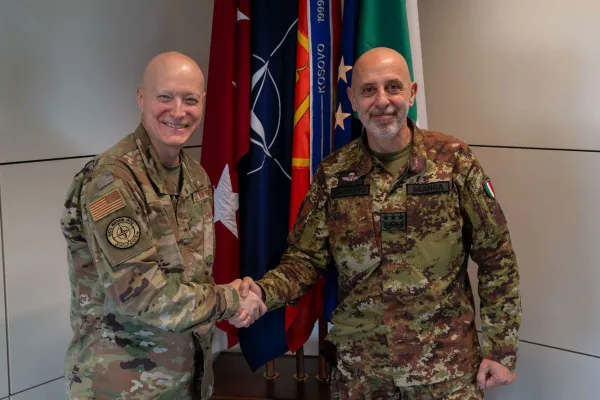 Paratrooper Lieutenant General Rodolfo Sganga New Chief of Staff of NATO JFC Naples