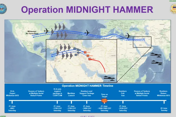 Operation Midnight Hammer: How the United States Surprised Iran