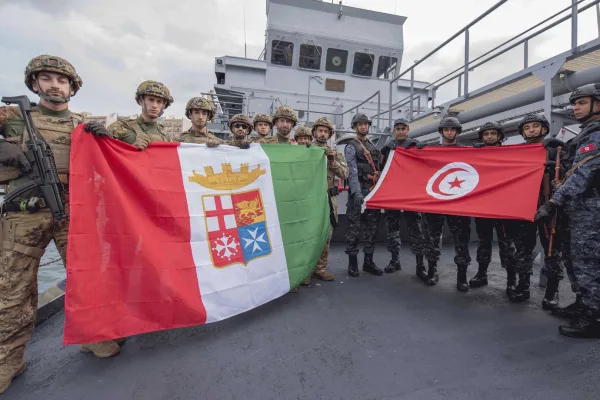 Navy, the San Marco Brigade protagonist of the Italy–Tunisia training in the Mediterranean