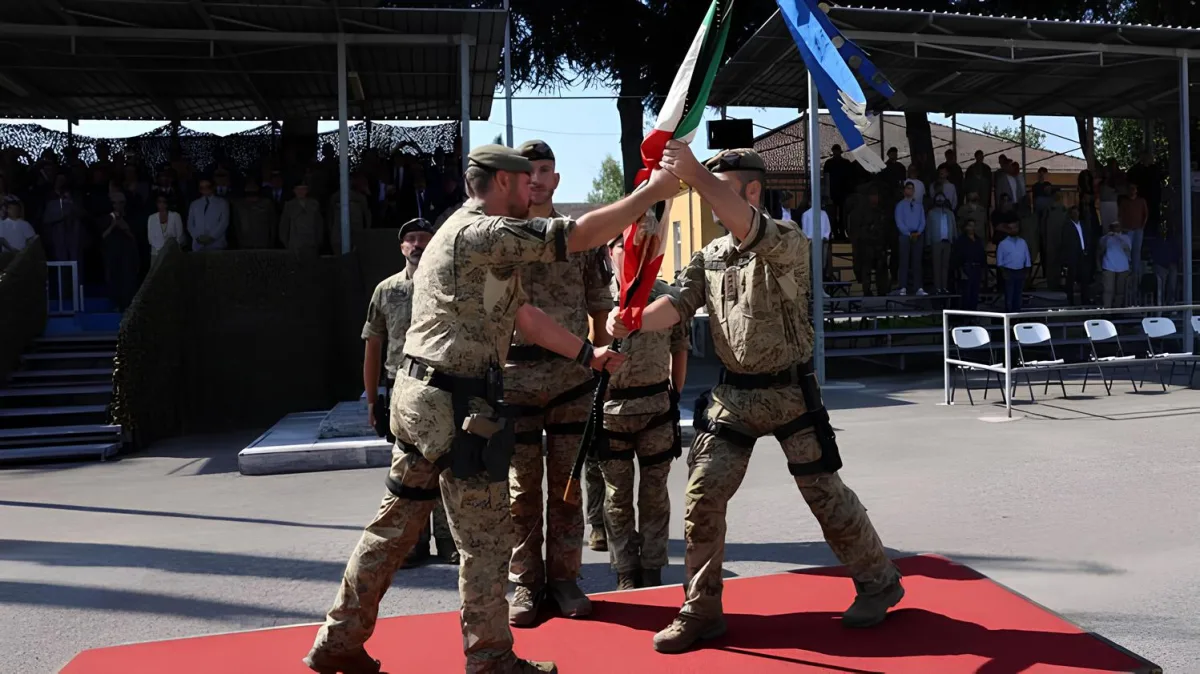4th Alpini Paratroopers Regiment: Panebianco Hands Over Command to Rocchi - brigatafolgore.net