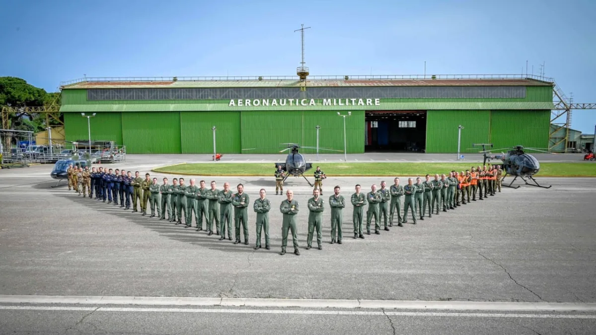 72nd Wing in Viterbo: The Air Force reorganizes helicopter training - brigatafolgore.net