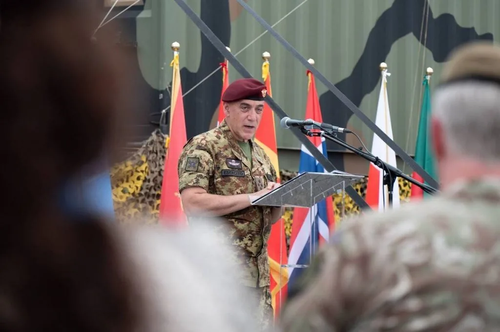 Il Generale Paracadutista D'Addario - Comandate dell' L'Impiego ARF con NRDC-IT, Divisione Vittorio Veneto e della Brigata Alpina Julia - brigatafolgore.net NATO: l'Italia assume la guida dell'Allied Reaction Force con NRDC-ITA - brigatafolgore.net