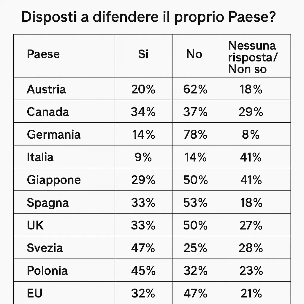 Leva e riserva operativa: l’Italia e l'Europa corrono ai ripari - brigatafolgore.net
