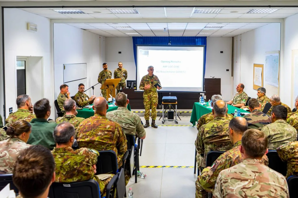 Il Generale D’Addario alla Land Component Command Conference: l’Italia guida la risposta terrestre NATO - brigatafolgore.net