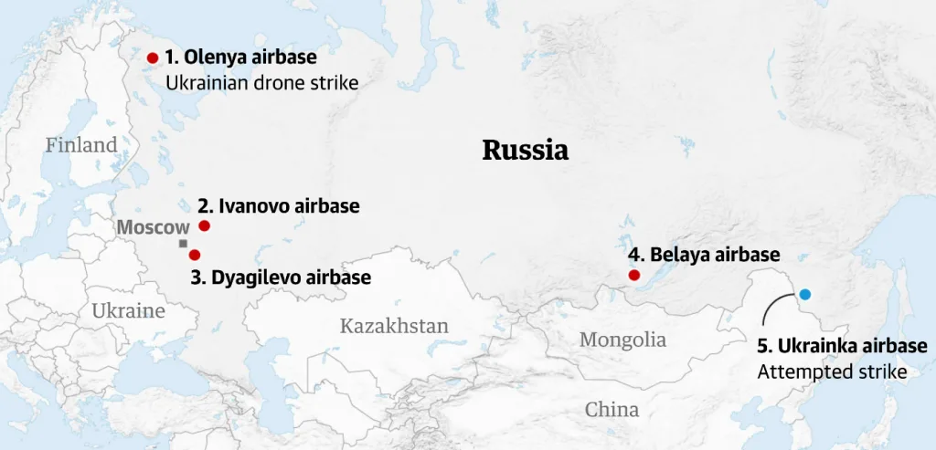 Droni FPV arma strategica - Operazione Spiderweb: 34% dei bombardieri strategici russi distrutti - brigatafolgore.net Droni FPV arma strategica - Operazione Spiderweb: 34% dei bombardieri strategici russi distrutti - brigatafolgore.net