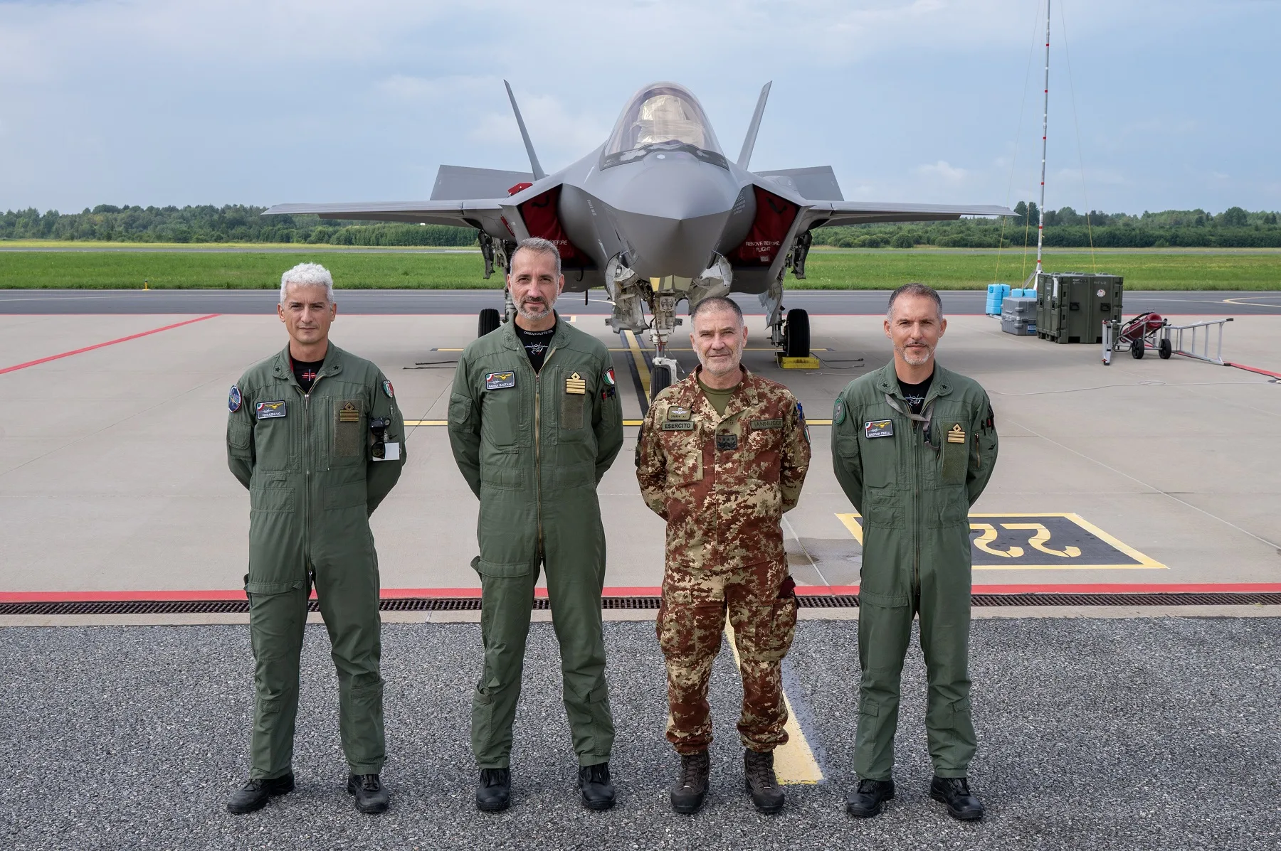 I Ragazzi del Colonnello Gaetano Farina proteggono lo Spazio Aereo Estone