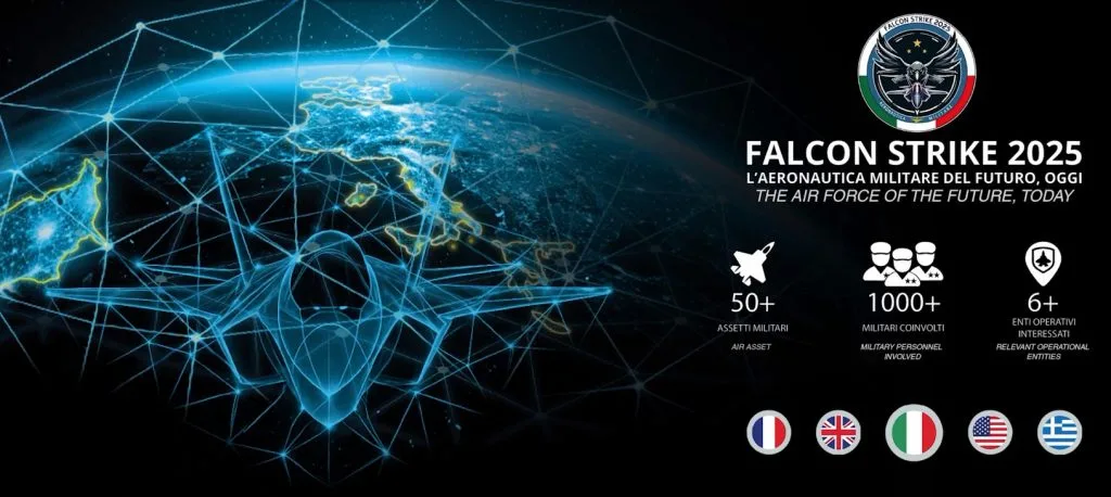 Falcon Strike 2025: i cieli d'Italia volano NATO - brigatafolgore.net