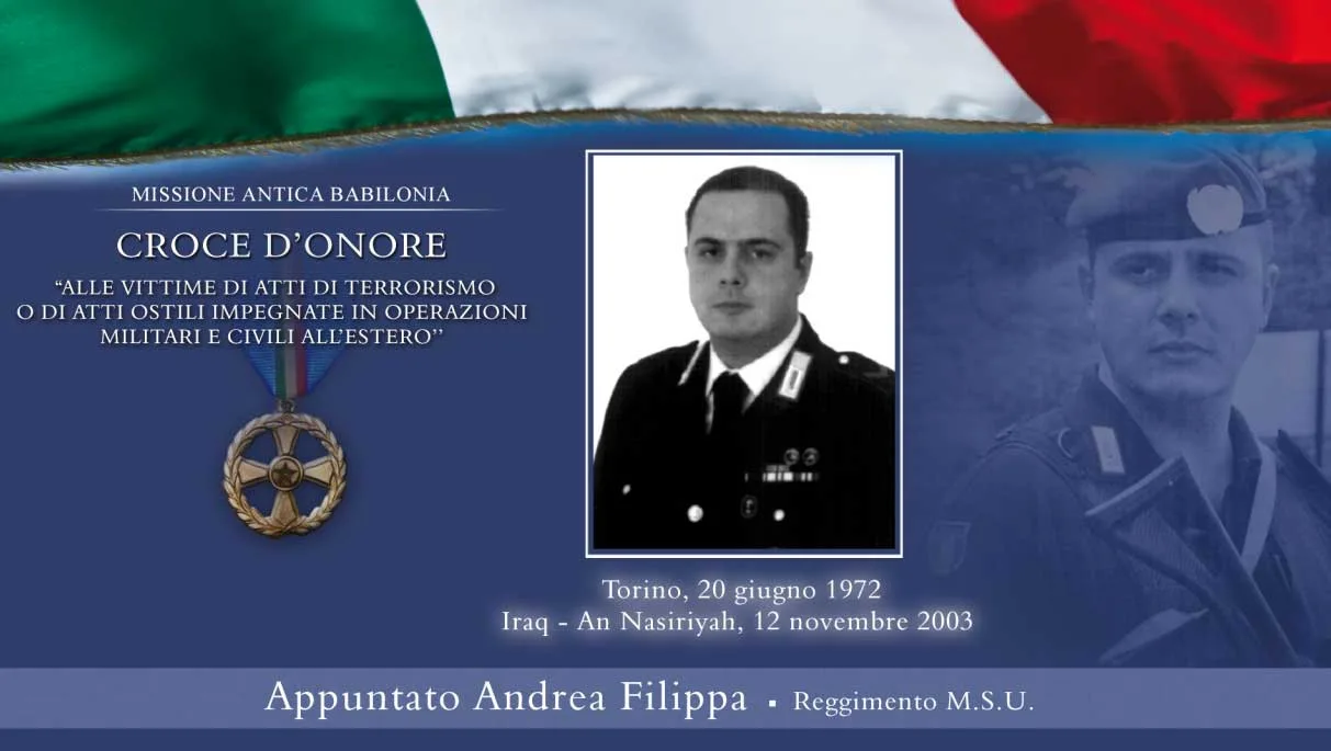 12 novembre 2003 – 12 novembre 2025, ricordando i caduti di Nassiriya