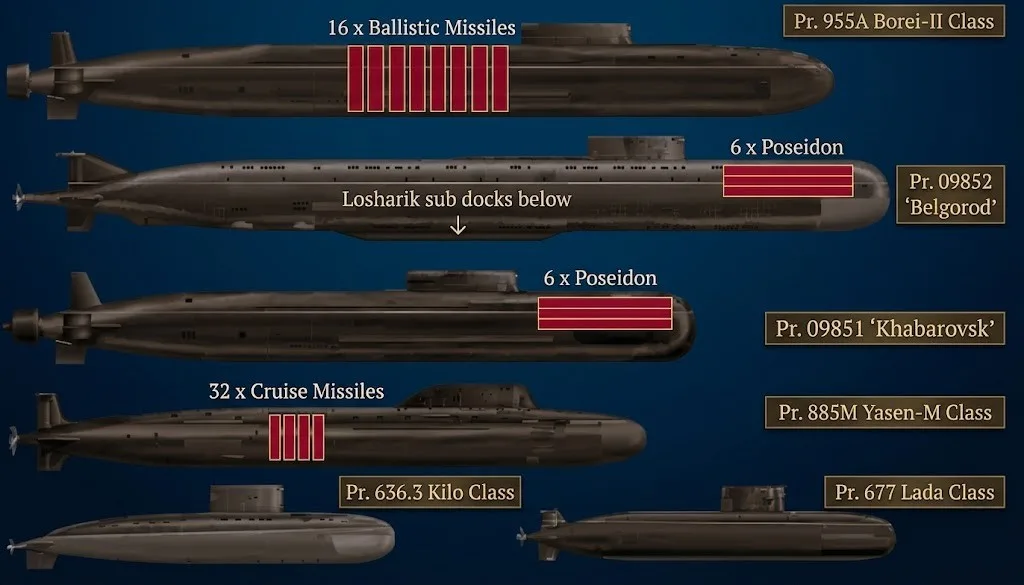 Khabarovsk and Poseidon: Russia's New Frontier in Submarine Warfare